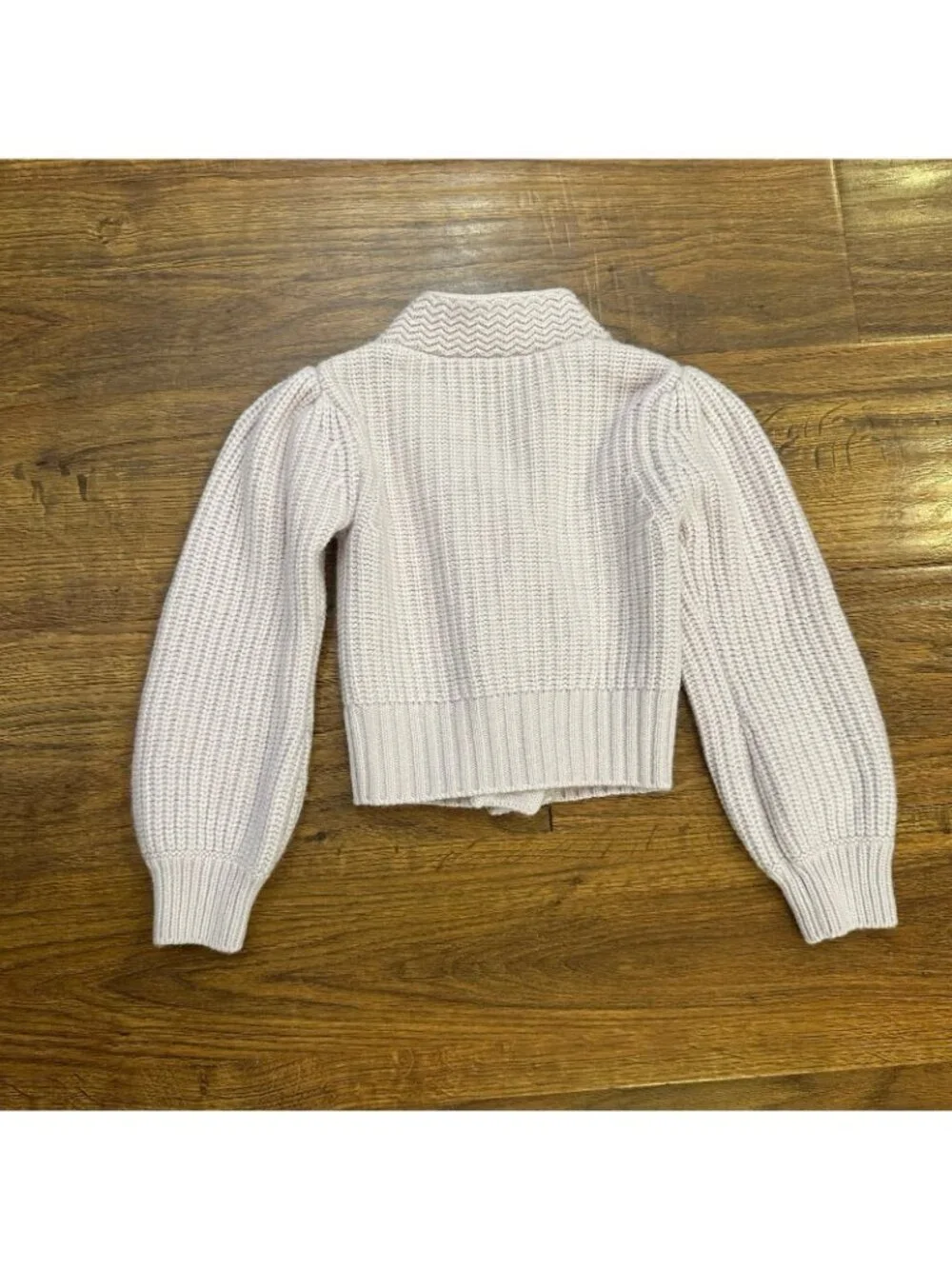 Loveshackfancy mini Avignon wool cashmere sweater cardigan